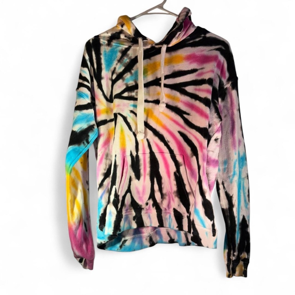 Vintage Havana Multicolor Tie-Dye Hoodie
